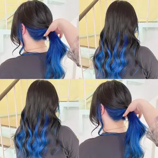 カラー 渋谷:インナーカラー ／🍒エリカ🍒のヘアスタイル