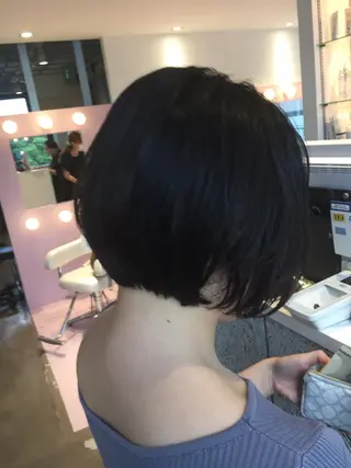 ショート 所渉/韓国レイヤー /ウルフカットのヘアスタイル