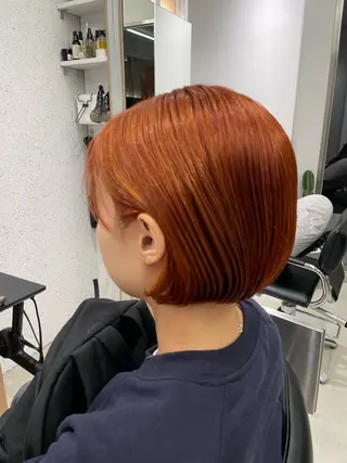 ショート カラー 髪質改善/茅ヶ崎 マツモト リョウのヘアスタイル