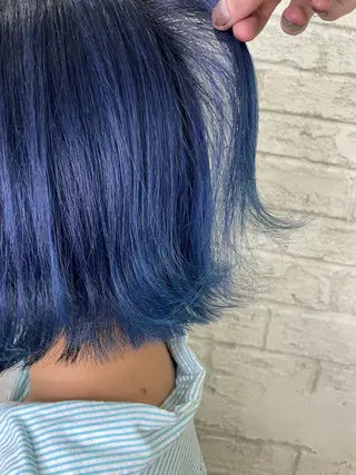 ショート カラー ブリーチ特化 ハイトーンRYOYAのヘアスタイル