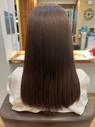 ロング すばる/縮毛矯正 /似合わせカラーのヘアスタイル