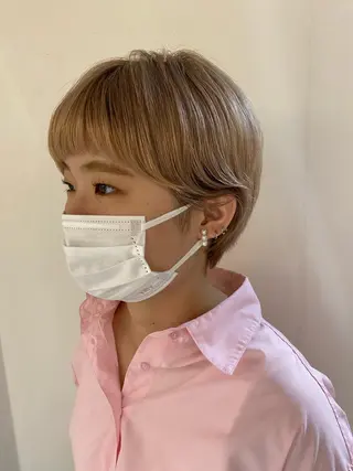 ショート 20代、30代からの おしゃれ🍃笹岡航太のヘアスタイル