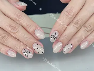 ネイル 神田 ココナッツのネイルデザイン