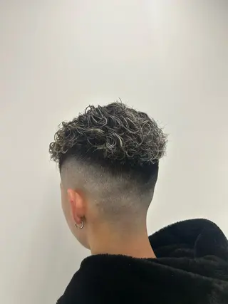 カラー パーマ メンズ 海外風カラー enaのヘアスタイル