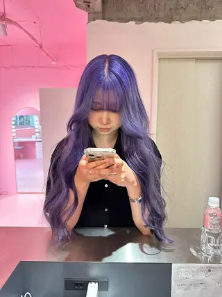 カラー ブリーチカラー 特化/MAHIROのヘアスタイル