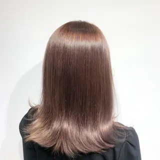 カラー カラー&縮毛矯正 ワタナベ テルキのヘアスタイル
