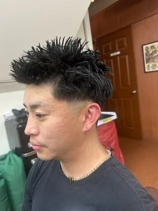 メンズ FADE&LINE三軒茶屋所属・フェード/スパイキー /takaのヘアスタイル
