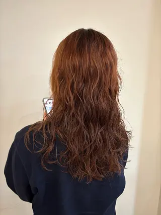 ロング パーマ C-LOOP UNITED ATELIER所属・似合わせカット /ニュアンスパーマのヘアスタイル