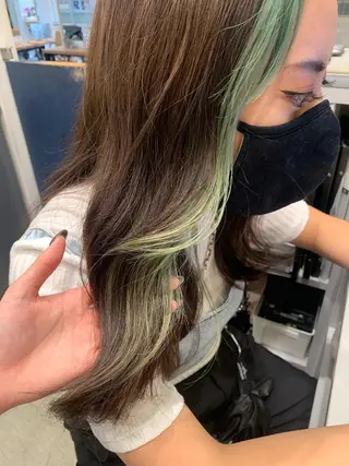 ロング カラー 大阪韓国ヘア 🦋RINKAのヘアスタイル