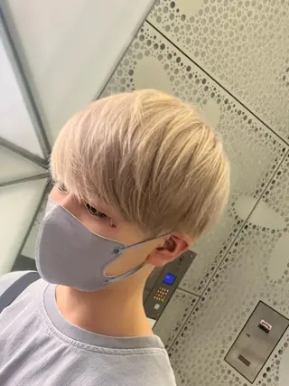 ショート カラー メンズ MichioNozawaHairSalonGinza所属・watanabe kazukiのヘアスタイル