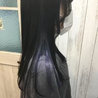 ロング カラー embrace エンブレイスのヘアスタイル