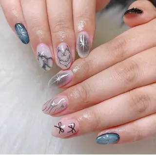 ネイル Lina nail所属・Lunaa 池袋のネイルデザイン