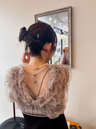 セミロング plus HAIR いずみのヘアスタイル