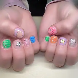 ネイル 上原 悠紀のネイルデザイン