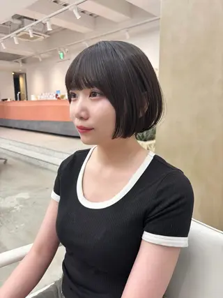 ショート 伊藤 優里のヘアスタイル