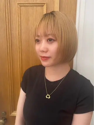 ショート カラー メイクス表参道所属・ショート/ボブ 矢野湧也のヘアスタイル