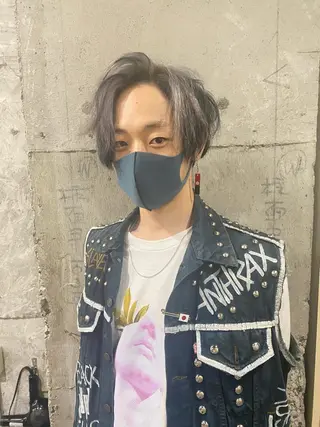 ショート カラー メンズ ［似合わせヘア］ ✂︎OGURO✂︎のヘアスタイル