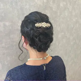 ロング ヘアアレンジ 艶髪/縮毛矯正美容師 🧸YUZU🤍のヘアスタイル