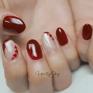 ネイル infinity skyのネイルデザイン