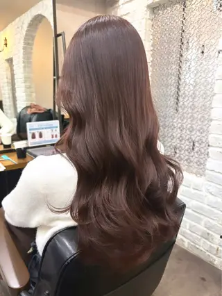 ロング カラー 🦄🩵YUNA 🩵🦄のヘアスタイル