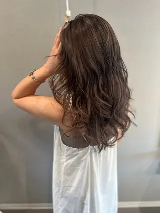 ロング カラー K Harukaのヘアスタイル