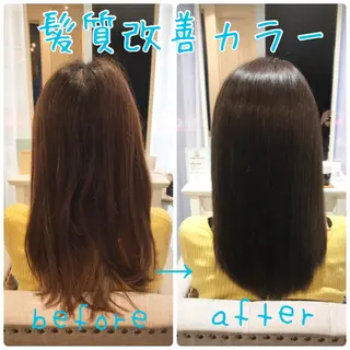 セミロング courage所属・kanako カナコのヘアスタイル