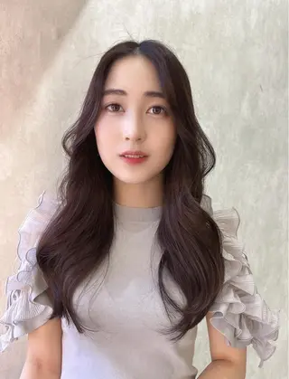 ロング 韓国レイヤー/ 髪質改善🤍芹奈のヘアスタイル