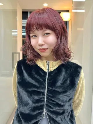 ミディアム 秋野 花衣のヘアスタイル