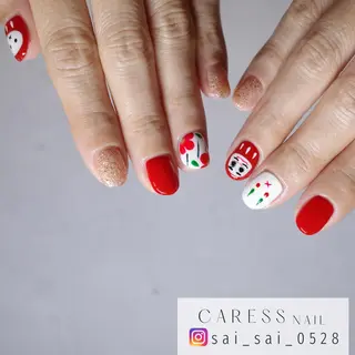 ネイル caress  nail カレスネイル　代々木上原所属・カレスネイル さいのネイルデザイン