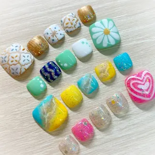 ネイル glossnail MIKIのネイルデザイン