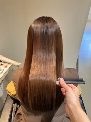 ロング やましたまゆ 上本町/谷九/カラーのヘアスタイル