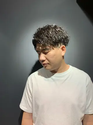 ショート パーマ メンズ 2nd HOUSE所属・2ndHOUSE 松本晃佳のヘアスタイル