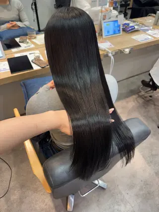 ロング パーマ 縮毛矯正/艶髪カラー /パーマ/ひふみ🌱のヘアスタイル