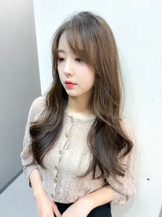 ロング カラー 高濃度水素/髪質改善 /柳原大輝のヘアスタイル