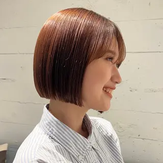 ショート 峯田 優花のヘアスタイル