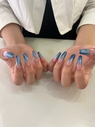 ネイル 0203ムニムサン 💙Harukaのネイルデザイン