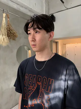 ショート メンズ LINDA Luna所属・功刀 栞奈のヘアスタイル