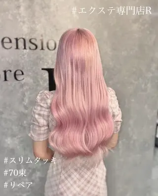 セミロング eye エクステ専門店Rのヘアスタイル