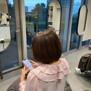 ショート uka 東京ミッドタウン 六本木所属・🥀似合わせ🥀 柔らかカラー・タイトのヘアスタイル