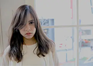 セミロング カラー パーマ 渡辺 裕輔のヘアスタイル