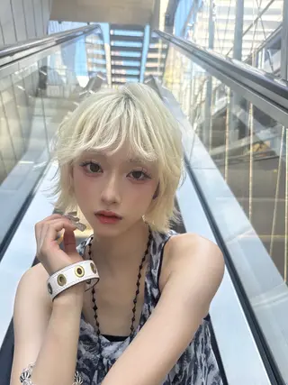 ショート カラー 💎透明感カラー特化 💎TAISEIのヘアスタイル