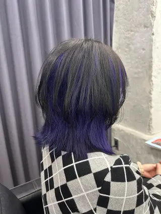 ショート カラー LANDS所属・🪐LANDS🪐 福垣 海也のヘアスタイル