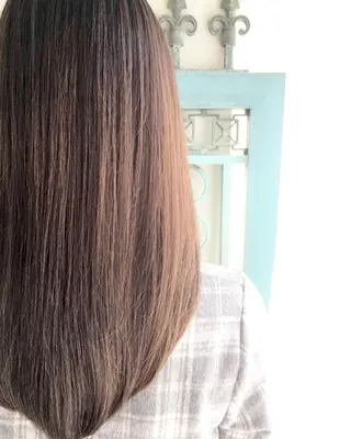 セミロング カラー パーマ ヘアアレンジ メンズ 表参道Lise おおいしおりのヘアスタイル