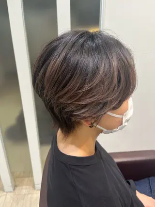 ショート なかの ももかのヘアスタイル
