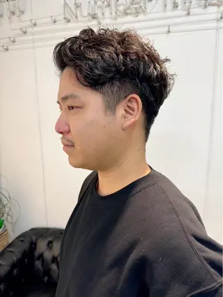メンズ NICA所属・陶山 直樹のヘアスタイル