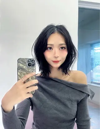 ロング カラー ヘアアレンジ 韓国ヘア/髪質改善 TAKAHIROのヘアスタイル