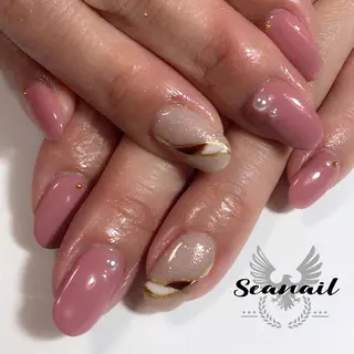 ネイル 小尾 栞のネイルデザイン