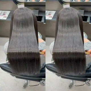 ロング カラー 髪質改善/美髪矯正 艶髪/Takutoのヘアスタイル