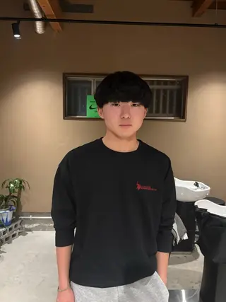 カラー メンズ 中津/トレンドカラー /美馬本紅亜のヘアスタイル