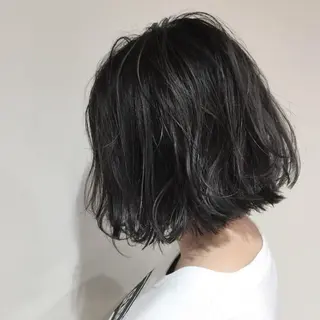 ショート カラー AMI Hair  supply所属・髪質改善カラー 韓国風レイヤーのヘアスタイル